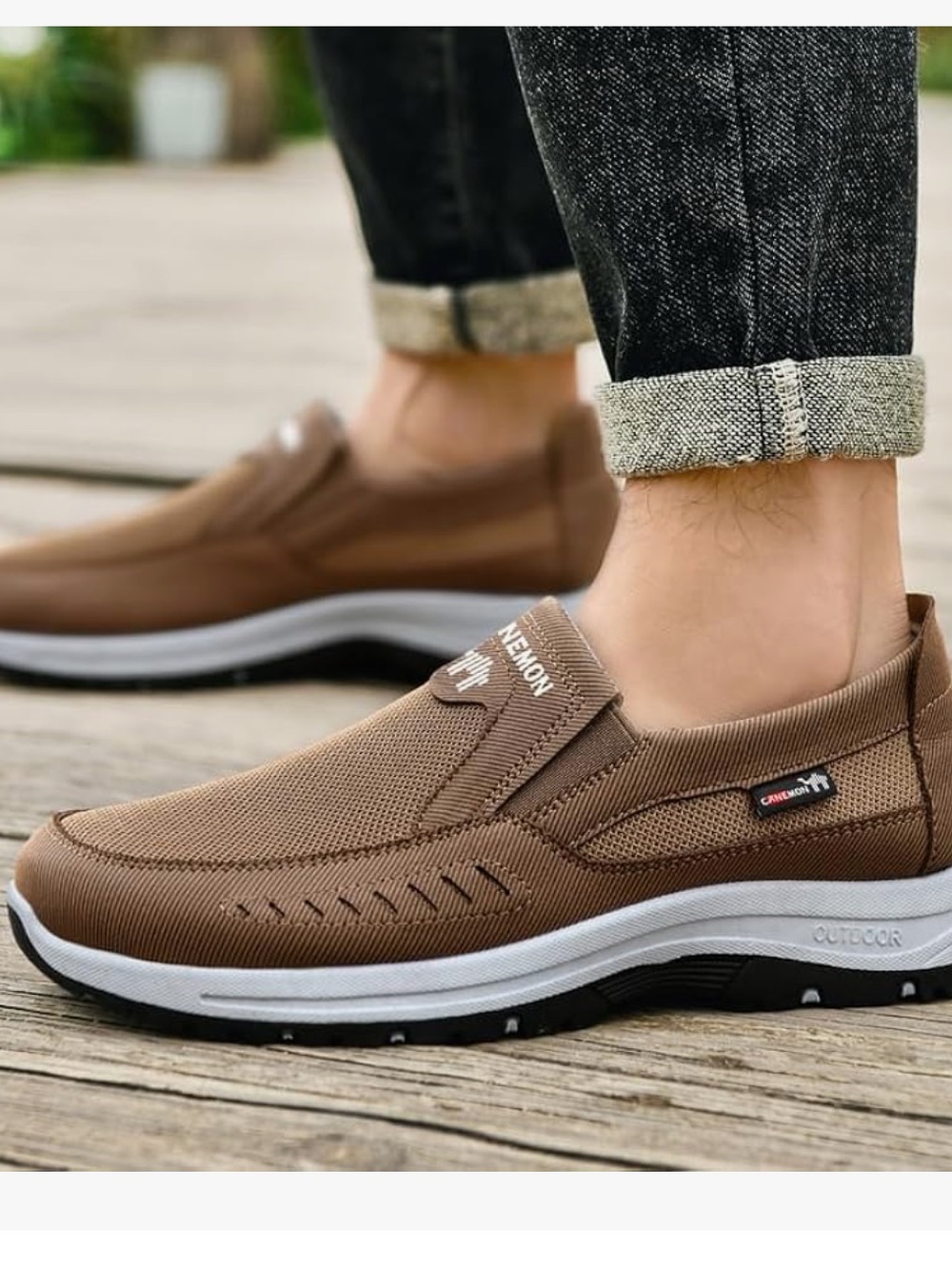 Canemon slip on sneakers shoes